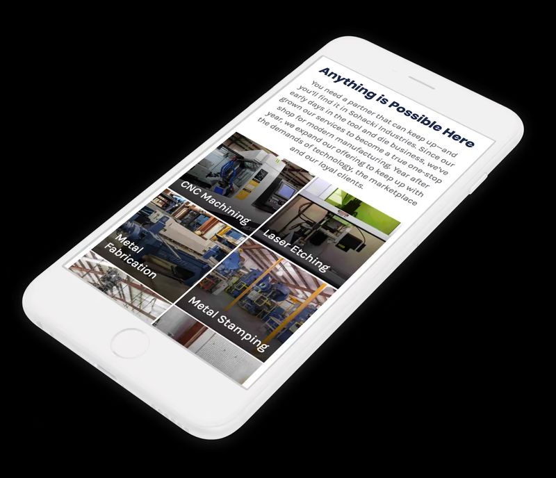 Modern website design