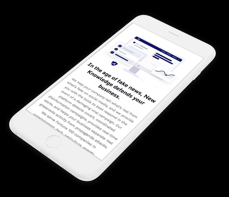 Mobile responsive website design