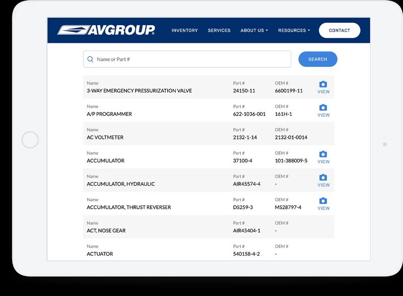 Avgroup product search feature