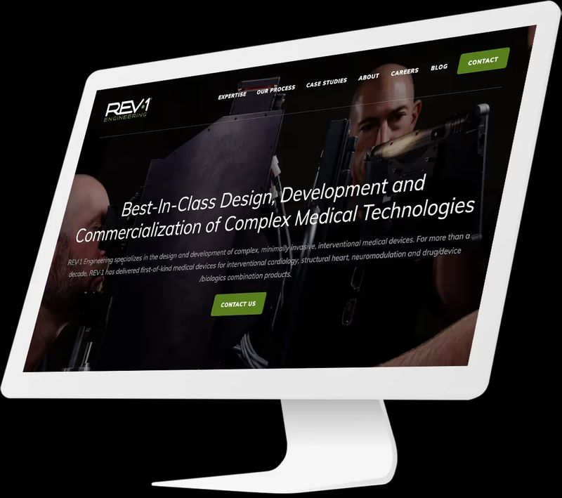 Engineering website design
