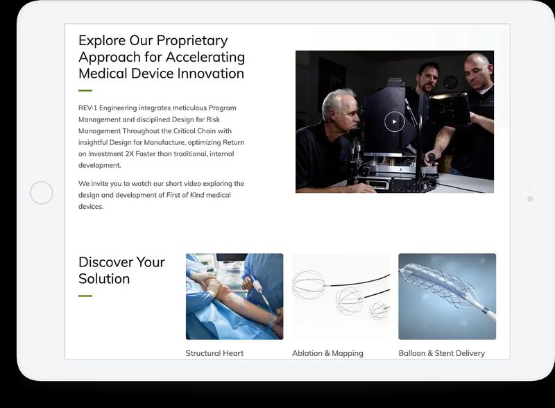 iPad responsive design