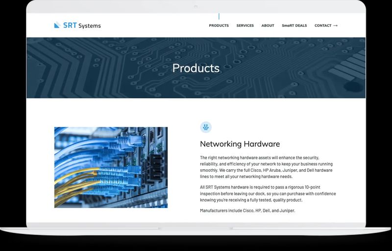 Macbook website design