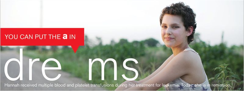 The Missing Types (2017) campaign by the American Red Cross example